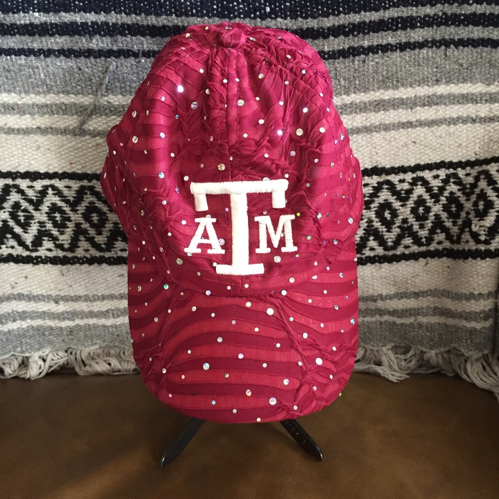 Bedazzled A&M cap